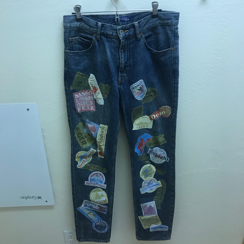 Cdg Junya Watanabe Mountain Jeans